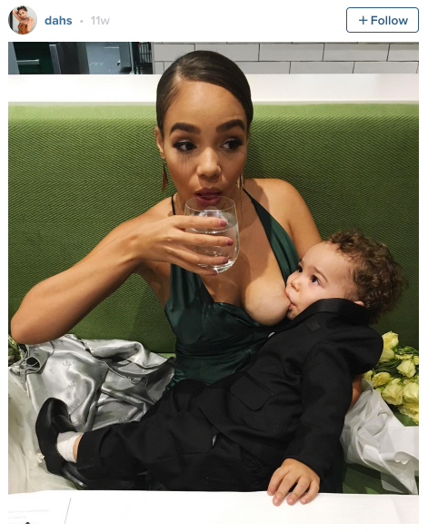 We Wish We Were as Cool as This Mom Who Breastfed at a Black Tie Wedding 2016-04-27 22-29-27